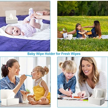 LEQXGO Baby Wipes Dispenser - Stylish, Safe, Convenient