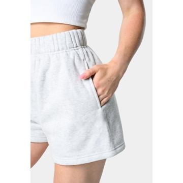 Kamo Fitness CozyTec Sweat Shorts High Waisted for Women