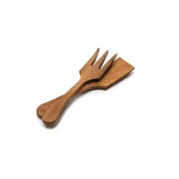 Elegant Extra Large Salad Utensil Set - Acacia Wood Beauty