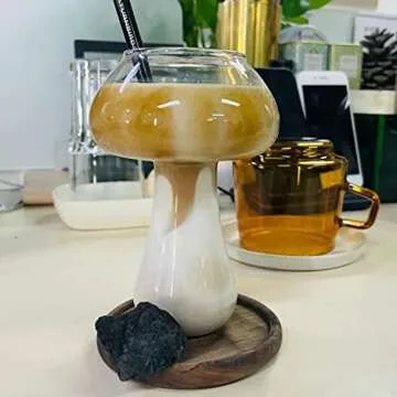 Unique Mushroom Cocktail Glasses - Stylish & Fun Drinkware