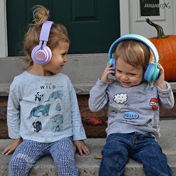 Riwbox WT-7S Kids Bluetooth Headphones with LED Lights