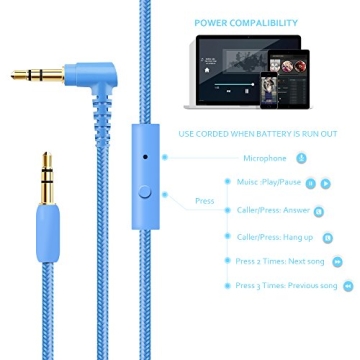 Riwbox WT-7S Kids Bluetooth Headphones with LED Lights