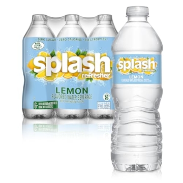 Lemon Flavored Water Pack of 6 - 16.9 Fl Oz Bottles
