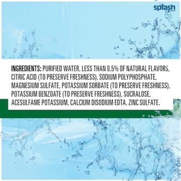 Lemon Flavored Water Pack of 6 - 16.9 Fl Oz Bottles