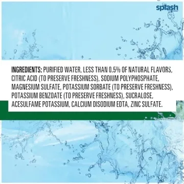 Lemon Flavored Water Pack of 6 - 16.9 Fl Oz Bottles