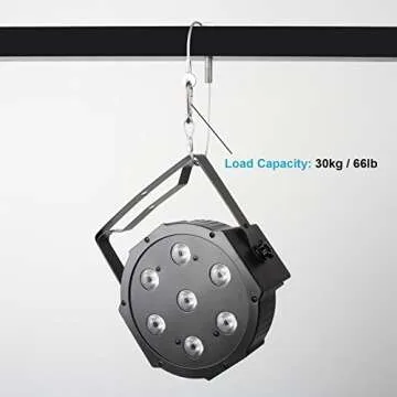 MOUNTAIN_ARK Stage Light Safety Cables - 66 lb Capacity