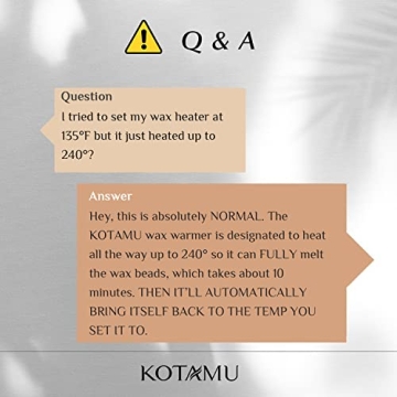 Kotamu Wax Kit - Ultimate Hair Removal Solution at Home