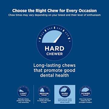 Barkworthies Plain Collagen Sticks - 6 Inch 8 Count (Pack of 1) - Long-Lasting, Single Ingredient