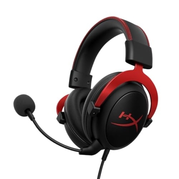 HyperX Cloud II Gaming Headset - Immersive 7.1 Surround Sound, Ultra-Comfortable