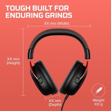 HyperX Cloud II Gaming Headset with 7.1 Surround Sound