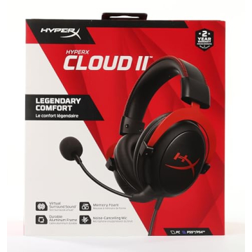 HyperX Cloud II Gaming Headset with 7.1 Surround Sound