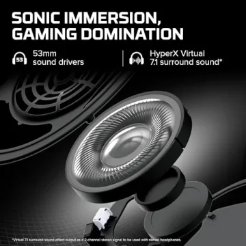 HyperX Cloud II Gaming Headset with 7.1 Surround Sound