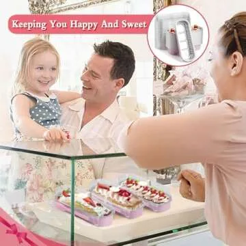 Bigmeta Mini Loaf Pans 50 Pack with Lids and Spoons