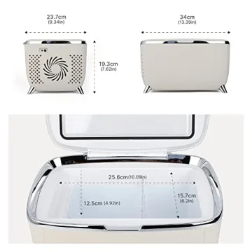 Living Enrichment Mini Fridge 6L for Skincare and Beverages