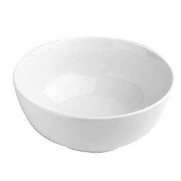 Accguan 24-Ounce Porcelain Bowl Set - 8 Pack for All Meals