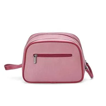 DELSEY Paris Chatelet 2.0 Toiletry and Makeup Travel Bag, Pink