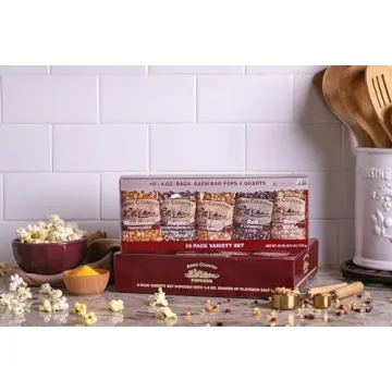 Amish Country Popcorn 10 Pack Gift Set Non-GMO Gluten Free