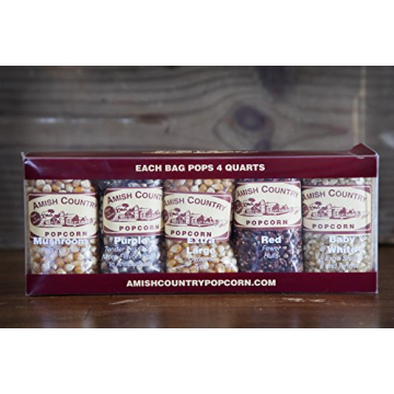 Amish Country Popcorn 10 Pack Gift Set Non-GMO Gluten Free