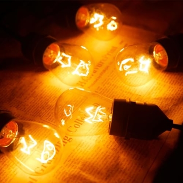 30 Pack S14 Clear Bulbs - Vintage Style Outdoor Lighting