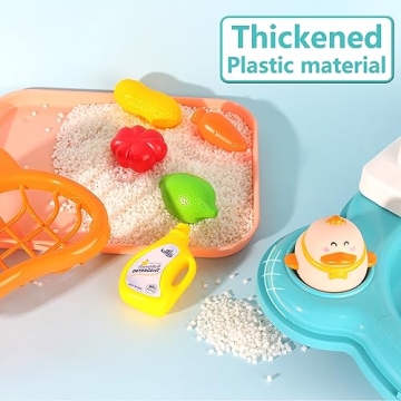 Discover Jiakora 3-in-1 Toddler Kitchen Water Play Sink