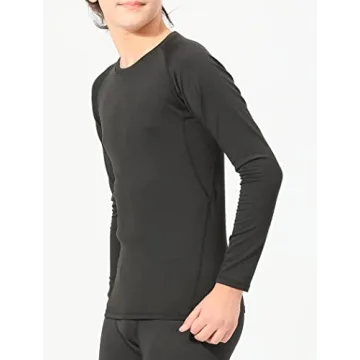 Youth Compression Shirts 3 Pack - Moisture Wicking