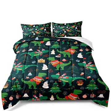 Vibrant Christmas Comforter Set for Kids' Beds