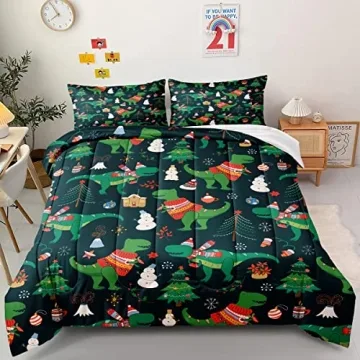 Vibrant Christmas Comforter Set for Kids' Beds