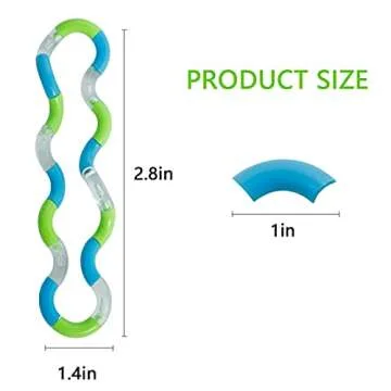 6PCS Multicolored Fidget Toys for Stress Relief & Fun