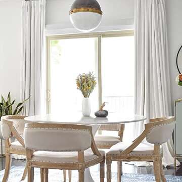 XHXSTORE 4 Bundles Natural Fall Dried Flowers Bouquet Craspedia Billy Buntton Balls Yellow Flowers Dried Floral Arrangements for Fall Home Kitchen Table Vase Wedding Boho Decor (17")