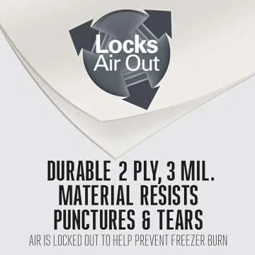 Weston Vacuum Sealer Bags for Food - BPA Free, 100 Count