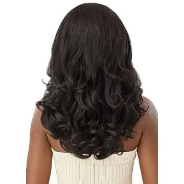 Outre Big Beautiful Hair - Leave Out Wig - Dominican Body Curl 20" (NATURAL BLACK)