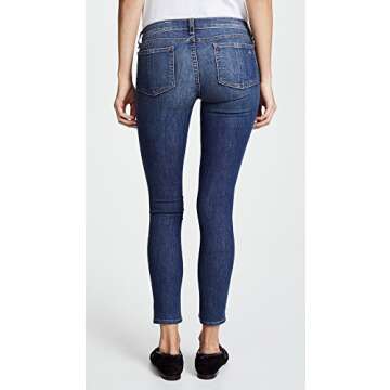 Rag & Bone/JEAN Women's The Capri Jeans, Rae, Blue, 27