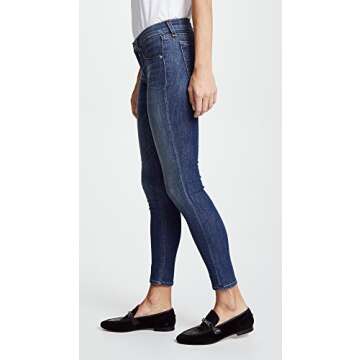 Rag & Bone/JEAN Women's The Capri Jeans, Rae, Blue, 27