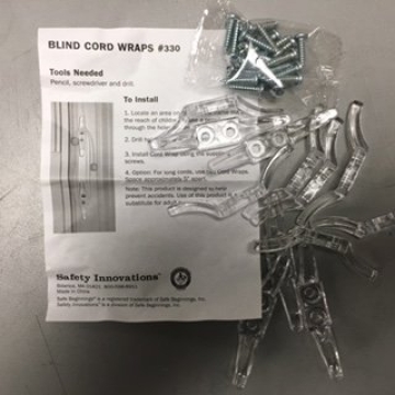 Safety Innovations Cord Wraps 12 Pack Secure Blind Cords