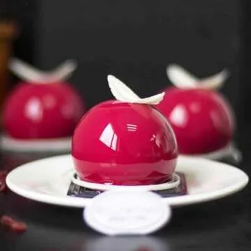 AFINSEA 3D Ball Silicone Molds for Baking and Desserts