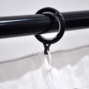 AXLIZER 20PCS Adjustable Curtain Drapery Hooks