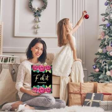 2025 fu-ck it calendar - Jan 2025 - Dec 2025 refrigerator calendar, 12-Month calender Spiral Bound,8.5" x 11",Twin-Wire Binding - The Perfect Monthly Refrigerator Calendar for Easy Organizing