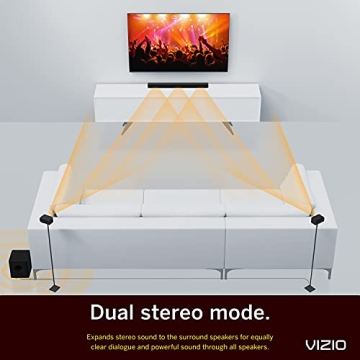VIZIO V-Series 5.1 Home Theater Sound Bar with Subwoofer