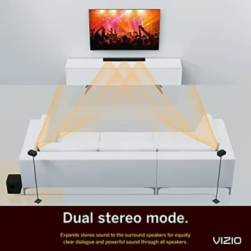 VIZIO V-Series 5.1 Home Theater Sound Bar with Subwoofer