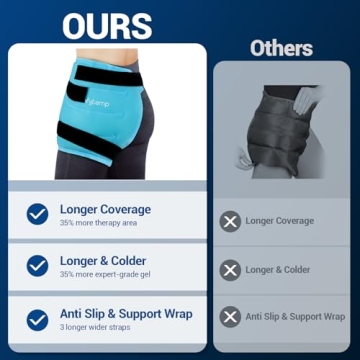Comfytemp Large Hip Ice Pack Wrap for Pain Relief
