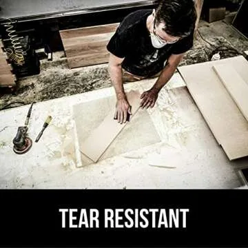 Professional Grade 80 Grit Sandpaper Set of 20 Sheets 9" x 11"