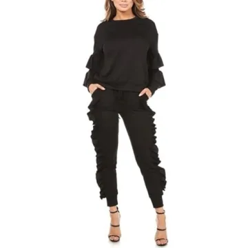 KANSOON Women’s Puff Sleeve Sweatsuit for Every Occasion