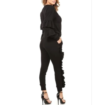 KANSOON Women’s Puff Sleeve Sweatsuit for Every Occasion