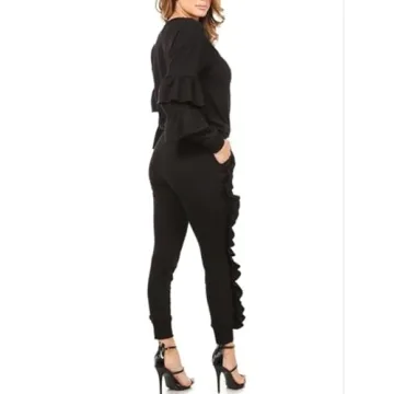 KANSOON Women’s Puff Sleeve Sweatsuit for Every Occasion