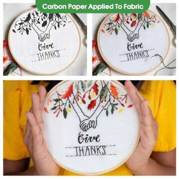 psler 100 Sheets Carbon Paper Sheets, Carbon Transfer Paper for DIY Woodworking, Canvas and Other Art Craft Surfaces(7.3 by 10 Inch)