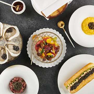 MARKY'S Royal Amber Osetra Sturgeon Black Caviar - 2 oz / 56 g - Malossol Ossetra Black Roe - GUARANTEED OVERNIGHT