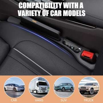 FFKQBH No Drop Seat Guard for Car Seat Gap Prevention