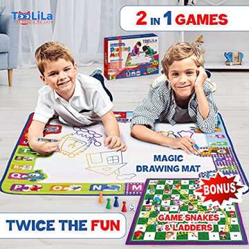 Aqua Magic Water Doodle Mat - Fun Learning for Kids