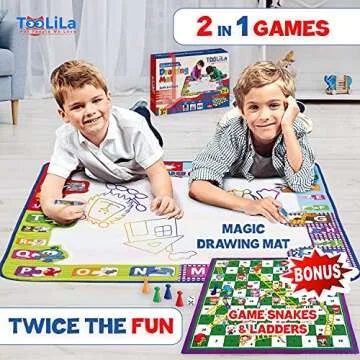 Aqua Magic Water Doodle Mat - Fun Learning for Kids