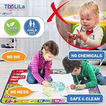 Aqua Magic Water Doodle Mat - Fun Learning for Kids